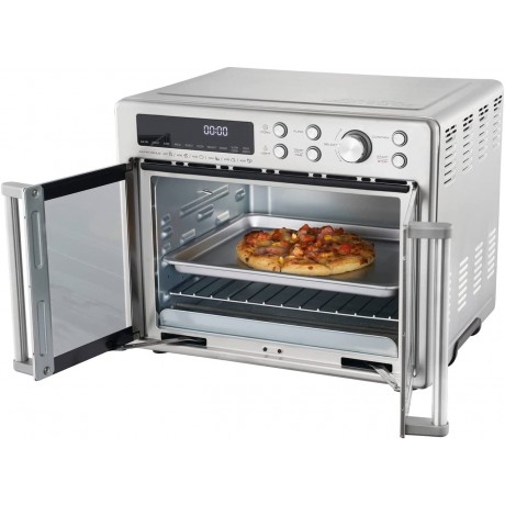 25L 6-Slice Toaster Oven with Air Fry French Door B0B5QB9ZYW