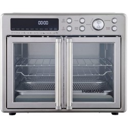 25L 6-Slice Toaster Oven with Air Fry French Door ..