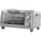 Air Fry 4-Slice Toaster Oven Silver & Black, B09ZL..