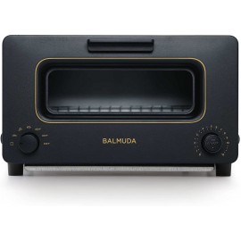 BALMUDA The Toaster | Steam Oven Toaster | 5 Cooking Modes Sandwich Bread Artisan Bread Pizza Pastry Oven | Compact Design | Baking Pan | K01M-KG | Black | US Version B084KLWTQD