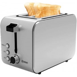 Breakfast Machine Stainless Steel Toaster Home Toaster Sandwich Making Machine Bread Oven Kitchen Supplies Baking Utensils Color : Silver Size : 3417.521.5cm B07SNDNL1V