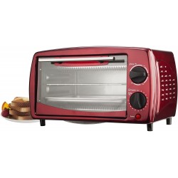 Brentwood BW-TS345R 4 Slice Toaster Oven 9-Liter R..