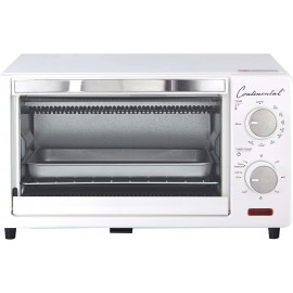 Continental Electric CE-TO101 Toaster Oven 4 Slice White B07DBCYB2H
