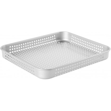 Cuisinart ANS-TOA2528 Non-Stick Airfryer Basket & AMB-TOBCS Toaster Oven Baking Pan Silver 11.2 l x 1.07 w x 0.8 h inches B0B3DVJW42