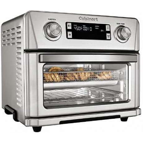 Cuisinart CTOA-130PC2 Digital Model Airfryer Toaster Oven 0.6 cu ft Silver B09HM9K3S2