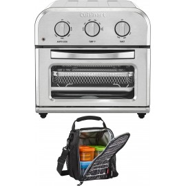 Cuisinart TOA-26 Airfyer Toaster Oven with LunchBlox Lunch Bag Small Black Etch Bundle 2 Items B09KH9VYTK