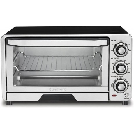 Cuisinart TOB-40N Custom Classic Toaster Oven Broiler Bundle with 1 YR CPS Enhanced Protection Pack B09B77PC4Q
