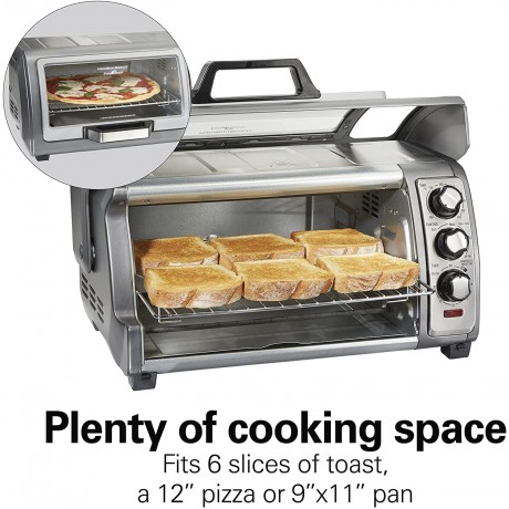 Hamilton Beach 31523 Sure-Crisp Air Fryer Toaster Oven with Easy Reach Door STAINLESS STEEL B0949DJ2LN