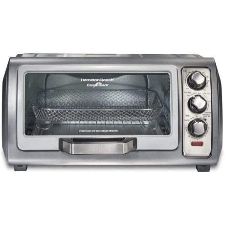 Hamilton Beach 31523 Sure-Crisp Air Fryer Toaster Oven with Easy Reach Door STAINLESS STEEL B0949DJ2LN