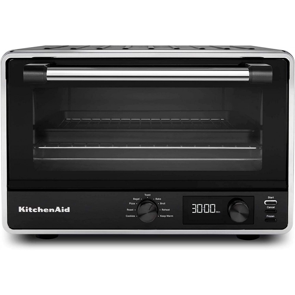 KitchenAid KCO211BM Digital Countertop Toaster Oven Black Matte RENEWED CERTIFIED REFURBISHED B08GYQF81S