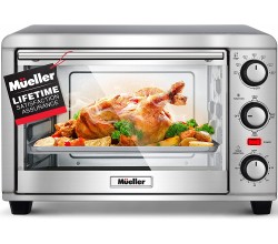 Mueller AeroHeat Convection Toaster Oven 8 Slice B 