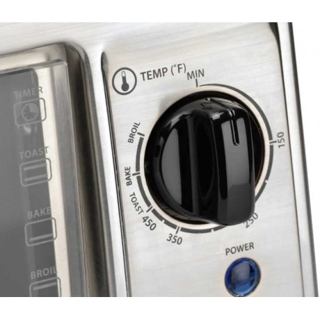 Toastmaster TM-102TR 4-Slice Toaster Oven 10-Litre Silver B00JWQ4KRM