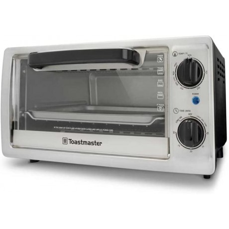 Toastmaster TM-102TR 4-Slice Toaster Oven 10-Litre Silver B00JWQ4KRM