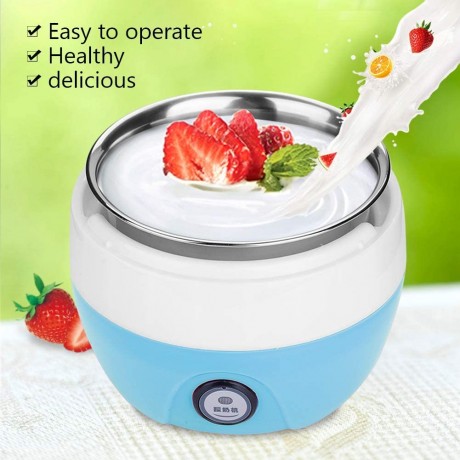 Electric Ice Cream Maker Yogurt Machine 1L DIY Maker for Homeblue B08PMH9MPG