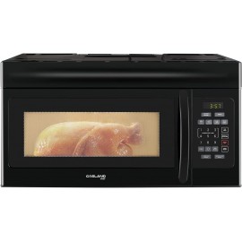 30 Inch Over-the-Range Microwave Oven GASLAND Chef OTR1603B Over The Stove Microwave Oven with 1.6 Cu. Ft. Capacity 1000 Watts 300 CFM in Black 13" Glass Turntable 120V Easy Clean B098D8VRG2