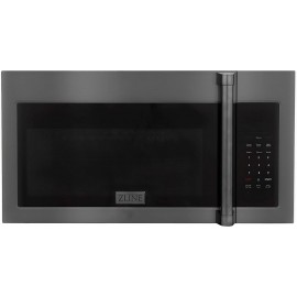 ZLINE Over the Range Convection Microwave Oven in Black Stainless Steel with Traditional Handle and Sensor Cooking B08H3TR31M