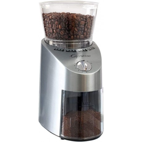 Capresso 565.05 Infinity Conical Burr Grinder Bundle with East Coast Blend and Coffee Measure 3 Items B00FZ1LYJA