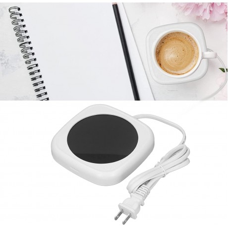 Beverage Heater Electric Cup Warmer Constant Temperature Automatic Power Off 2 Modes Setting Portable for Kitchen for MilkWhite B0B5PYDKZC