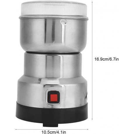 Precision Electric Spice Corrosion Resistant Multi Function Electric Coffee Grinder Party for Kids Home AdultsAmerican regulations 110V-240V B08L4T7NGR