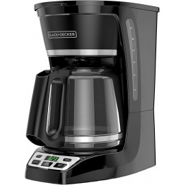 BLACK+DECKER 12-Cup* Programmable Coffeemaker Black CM1070B-1 B08PCB2HD3